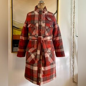 Pendleton Portland Collection Wool Plaid Coat
